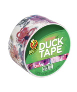 Duck Tape Branded Duct Tape, Watercolor Multi Floral, 1.88&quot; X 10 Yards - £6.21 GBP