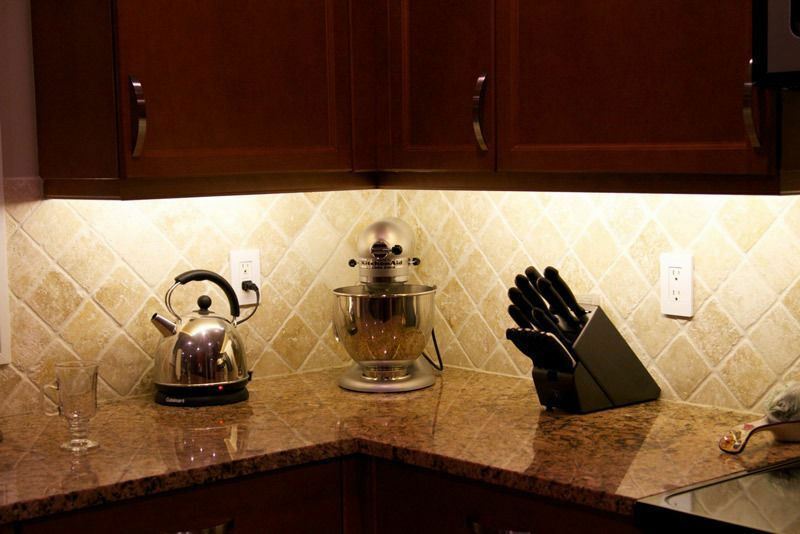 20ft Under Cabinet Countertop LED light warm white remote & UL power LEDUPDATES