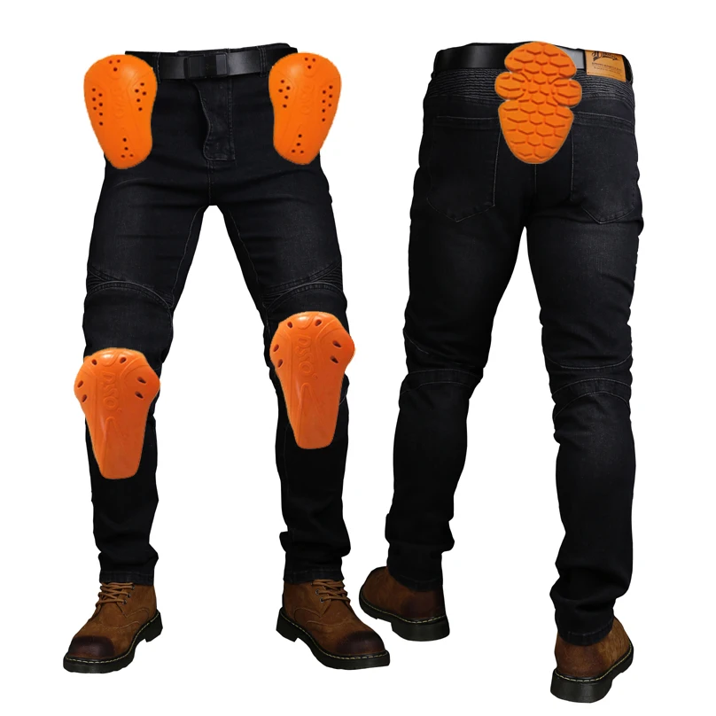 Motorcycle Racing pants Moto Jeans Motocross trousers Knee Protective tr... - $151.20