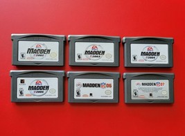 Madden NFL Football 2002 2003 2004 2005 06 07 Game Boy Advance EA Sports Games - £55.40 GBP