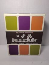 KUUDUK Family CARD GAME Ages 7+ TopSite 2003 100% COMPLETE - Excellent U... - $11.87