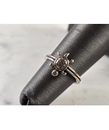 Womens Vintage Estate Sterling Silver Turtle Toe Ring 1.6g, E4560 - €30,18 EUR