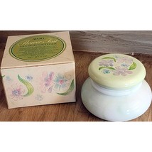 Vintage Avon Skin Softener Porcelain Round Trinket Jar With Floral Lid B... - $214.13 MXN