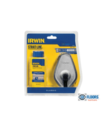 Irwin Tools Strait-Line Chalk Line, 100&#39; Classic Reel + Blue Chalk, 100ft - $15.27 CAD