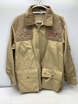 VIntage Brown Quail Unlimited Hunting Jacket  Sz 38-40 1993 Celebrity hu... - £67.01 GBP