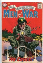 ALL-AMERICAN Men Of War #62-1958-WWII-DC-SILVER AGE-.50 Caliber Machine GUN-fn - £75.11 GBP