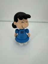 Vintage Peanuts Gang Lucy Action Figure 5”  -  2004 DoALLSer Company Limited - £7.40 GBP