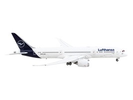 Boeing 787-9 Commercial Aircraft with Flaps Down &quot;Lufthansa&quot; White with ... - $74.42