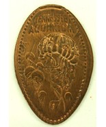 TENNESSEE AQUARIUM Jellyfish  Souvenir Pressed Elongated Copper 1979 Penny - £3.86 GBP