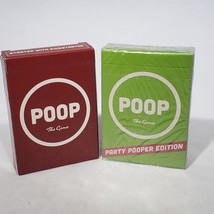Poop Card Game Plus Party Pooper Expansion Edition For Family Kids Teens... - £15.69 GBP