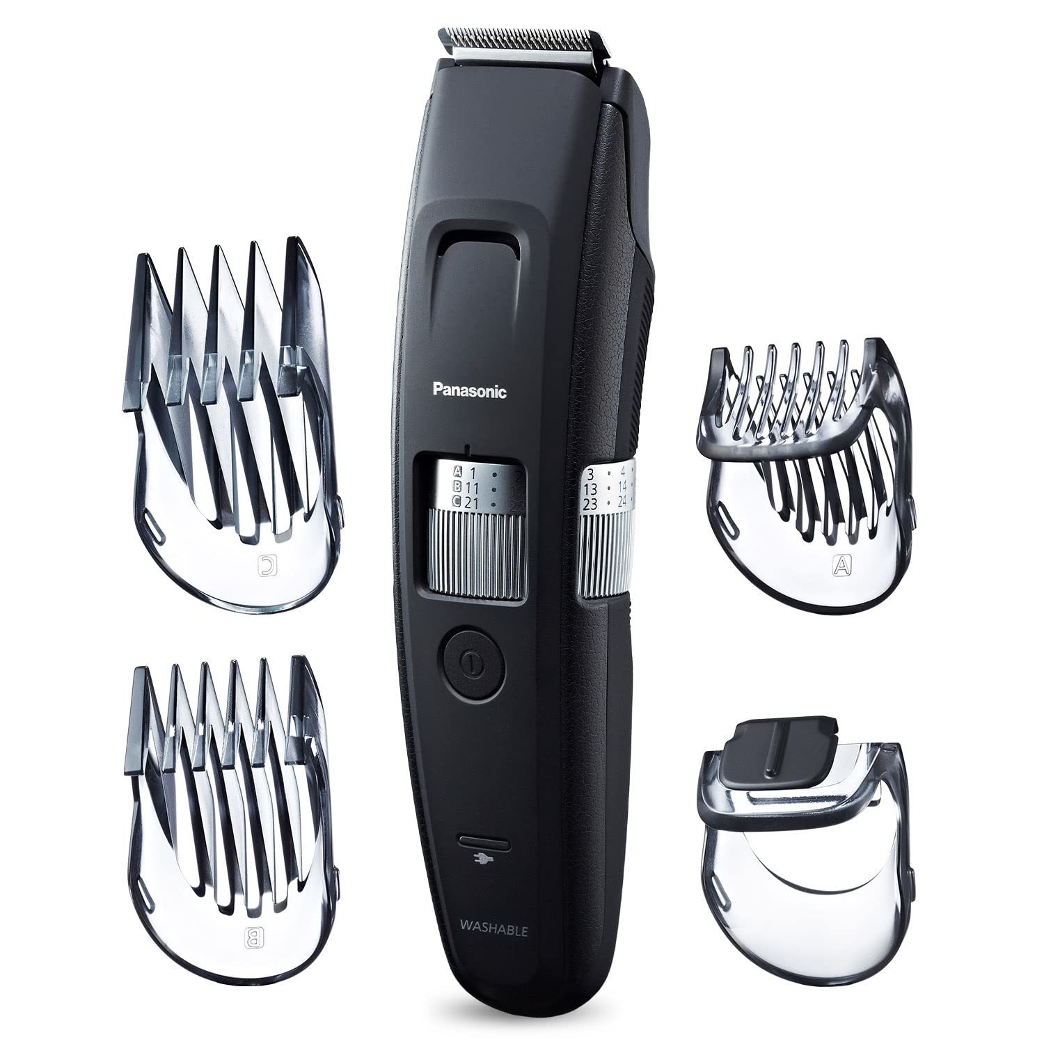 Panasonic Long Beard Trimmer for Men, 58 Length Settings and 4 Attachments for - $97.99