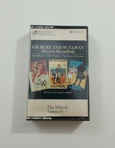 Gilbert and Sullivan Historic Recordings No 3 The Mikado Cassette Tape - £7.58 GBP