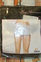 Leg Avenue Women&#39;s Organza Tutu Ballerina Costume Halloween Skirt White - £7.74 GBP