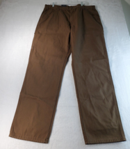 Dickies Carpenter Pants Men Size 40 Brown Straight Leg Denim 100% Cotton... - £15.51 GBP