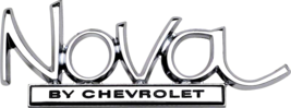 OER Chrome Diecast Trunk Lid Emblem For 1968-1972 Chevy Nova Models - £31.84 GBP