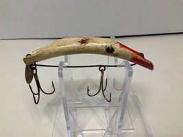 Rare Vintage Wood Fishing Lure Hard Wired Original Paint 4&quot; Unmarked - £58.23 GBP