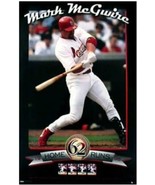 MARK MCGWIRE &quot;62&quot; (HOME RUN RECORD BREAKER) ST. LOUIS CARDINALS POSTER -... - £11.76 GBP