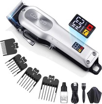 COMZIO Hair Clippers for Men Professional - Cordless Barber Clippers for Hair - $41.99