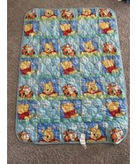 Disney Winnie The Pooh and Tigger Baby Blanket Bed Spread Diamond Quilt ... - £19.31 GBP