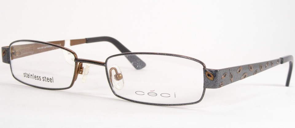 CECI 5086 360 Glitter Grey UNIQUE RARE EYEGLASSES GLASSES 50-18-135mm Ge... - $69.30 CECI 5086 360 Glitter Grey UNIQUE RARE EYEGLASSES GLASSES 50-18-135mm Ge... - $69.30