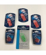 Travel Luggage Lock Lot Samsonite American Tourister Combination Safety ... - $37.83 CAD