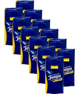 Tempo tissues Almond oil &amp; Aloe Vera Pack of 12 single packets-FREE SHIP - $13.32
