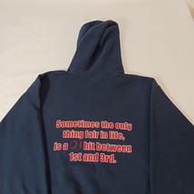 Gildan Ultra Blend LANCER SOFTBALL Men's Blue Hoodie Pullover Sweatshirt Size M image 13