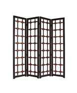 84&quot; X 84&quot; Brown Woood  Screen - $2,040.99