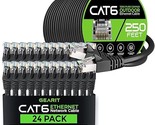 GearIT 24Pack 1.5ft Cat6 Ethernet Cable &amp; 250ft Cat6 Cable - $208.99