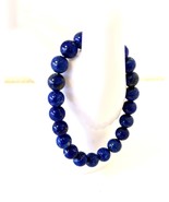 Certified Lapis Lazuli beads bracelet for men and women - authentic- zil... - €76,08 EUR