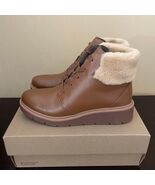 Clarks Women's Leighly Lace Brown Ankle Boots - $28.70