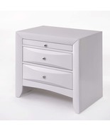 Ireland Nightstand, White Finish - $4,327.89 MXN