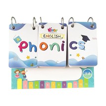 English Phonics Flashcards With 3 Syllable Flips Spelling Flip Cards Kid... - £27.75 GBP