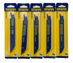 Irwin # 372606 6&quot; 6TPI Reciprocating Saw Blade Pack of 5 - £26.87 GBP