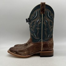 Cody James BBS20 Mens Brown Green Leather Mid-Calf Western Boots Size 8.5D - $98.99