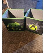 Xbox Collapsable Totes Lot of 2 Very Sturdy In Good Condition - $24.75