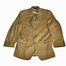 JOS A BANK Sports Coat Mens Size 42R Tan Cashmere Jacket Blazer  - £35.83 GBP