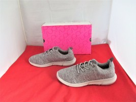 Sugar Gabber Lace-Up Sneakers $60 - US Size 8 1/2 - Grey  -  #216 - £17.41 GBP