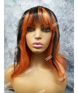 Prismatic Costume Wig Black &amp; Orange Jack Lantern Crafty Witch Teen Smal... - €11,85 EUR