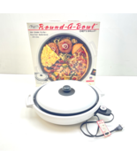 Dazey Round A Bout Chef&#39;s Skillet 14&quot; Electric Griddle Pizza Oven Fry Pan - $70.43 CAD