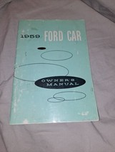 1959 Ford Car Owners Operator Manual Factory Original Book OEM - £14.22 GBP