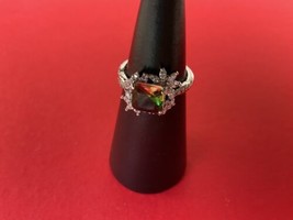 Bomb Party RBP3669 “Pure Bliss” LC Tourmaline on Rhodium Size 7 Ring NWT - £19.24 GBP