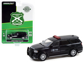 2018 Dodge Durango Police Car Matt Black &quot;Carabineros de Chile&quot; &quot;Hobby E... - $23.64