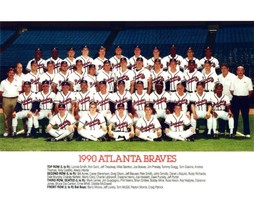 1990 Atlanta Braves 8X10 Team Photo Baseball Picture Mlb - $4.94