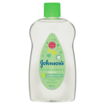 Johnson’s Baby Oil with Aloe Vera &amp; Vitamin E 500mL - £63.28 GBP