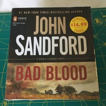 Bad Blood: a Virgil Flowers novel - Audio CD Set By John Sandford New Sealed - £7.25 GBP