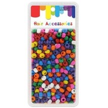 100+ Pack Of 500 Medium Deluxe Hair Beads With Quick Beader Set (30,000+ Beads) image 8