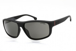 CARRERA 8038/S 0003 M9 Matte Black/Grey 61-15-130 Sunglasses New Authentic - £40.74 GBP