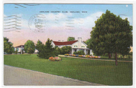 Country Club Ashland Ohio 1948 postcard - £4.27 GBP