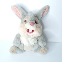 Vintage Disney Store Bambi 11&quot; Sitting THUMPER Rabbit Bunny Plush Stuffed Animal - £19.70 GBP